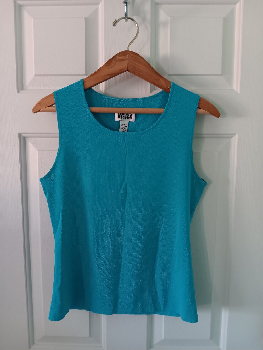 Chico's Teal Sweater Vest Size 1